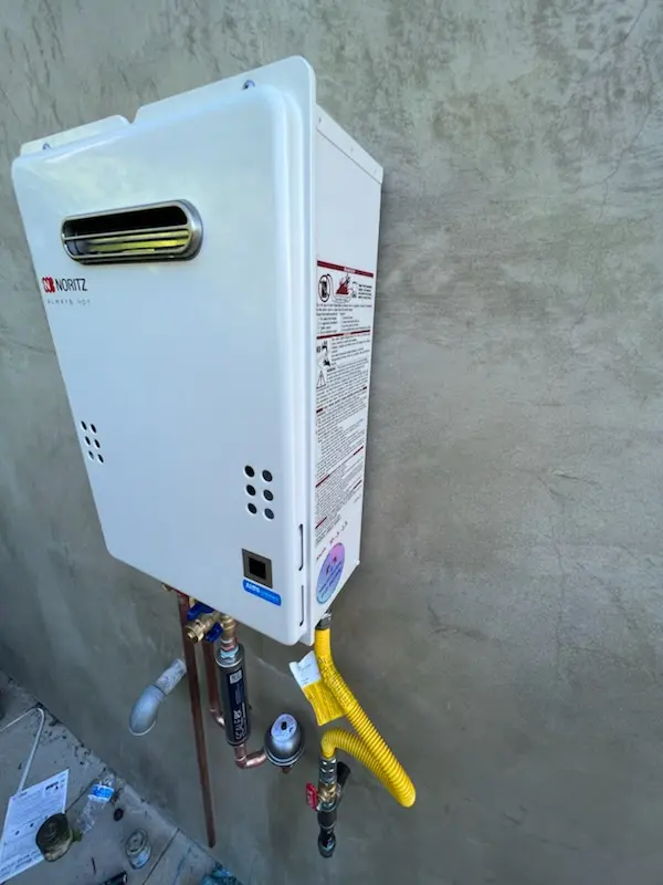 Tankless water heater installation for Daylesford homes